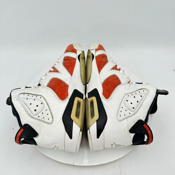 Nike Air Jordan 6 VI Youth Size 7Y Women 8.5 384665-145 Orange Gatorade Shoes - Picture 6 of 11